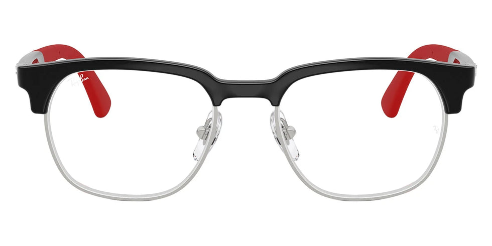 Ray-Ban RY1641 3928 46 - Black on Silver on Rubber Red