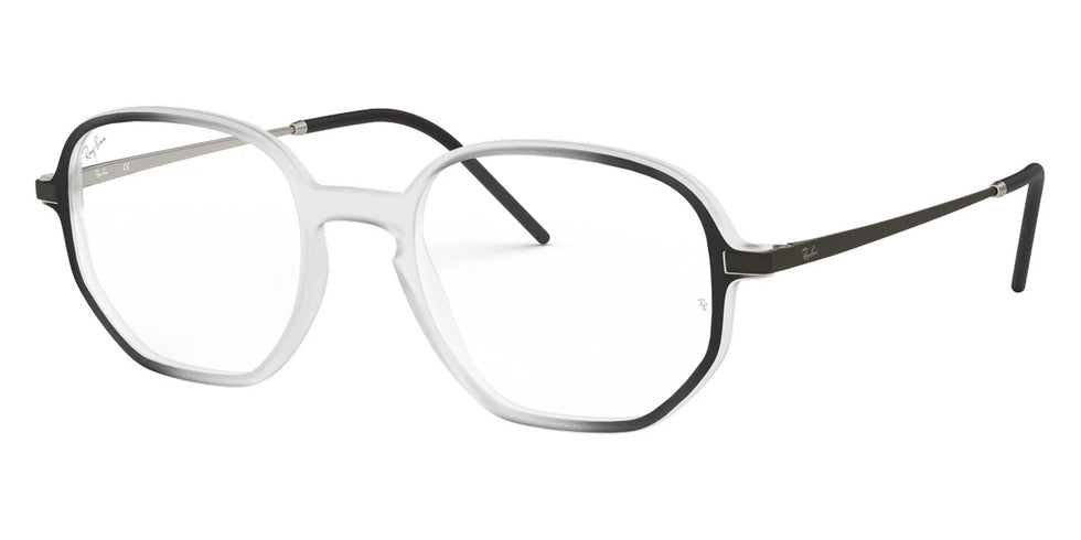 Ray-Ban RX7152 5789 50 - Transparent on Top Black