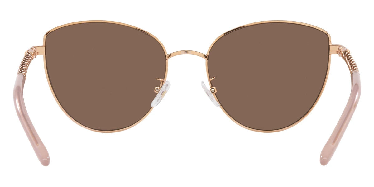 Tory Burch TY6091 332373 56 - Shiny Rose Gold / Solid Brown