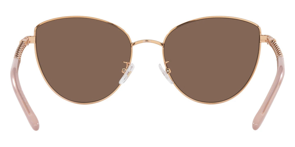 Tory Burch TY6091 332373 56 - Shiny Rose Gold / Solid Brown