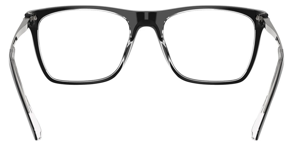 Sferoflex SF1153 C645 57 - Shiny Black on Transparent/Shiny Gunmetal