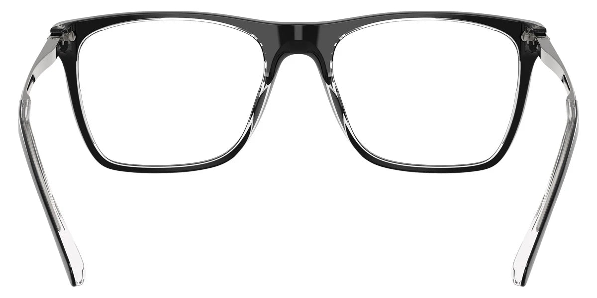 Sferoflex SF1153 C645 57 - Shiny Black on Transparent/Shiny Gunmetal