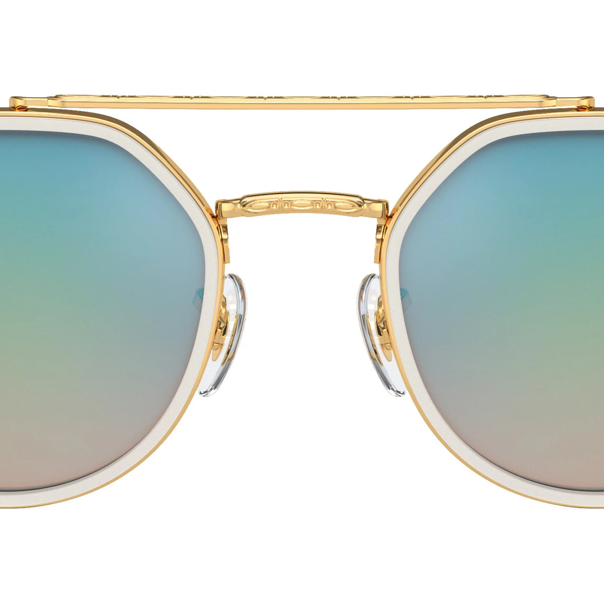 Like New Ray Ban Women\'s Glasses (style RB3765) Ray-Ban RB3765 919631 Gold Sunglasses for Men and Women  main image 2
