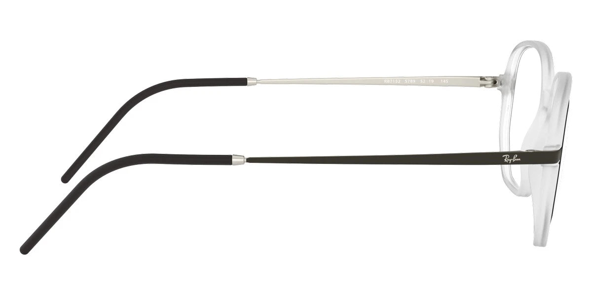 Ray-Ban RX7152 5789 50 - Transparent on Top Black