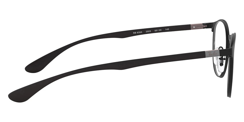 Ray-Ban RX6355 2503 50 - Matte Black 2503