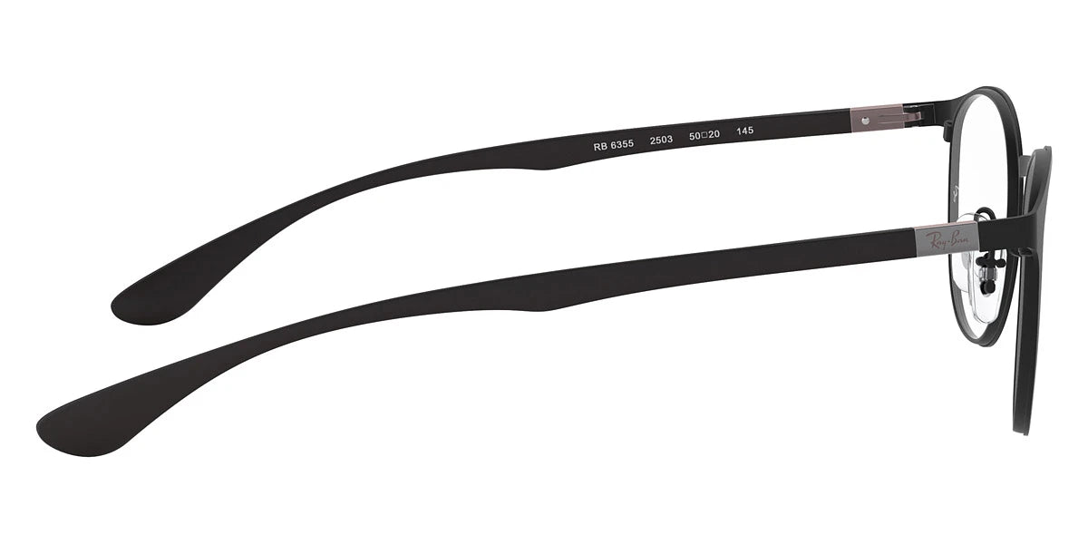 Ray-Ban RX6355 2503 50 - Matte Black 2503