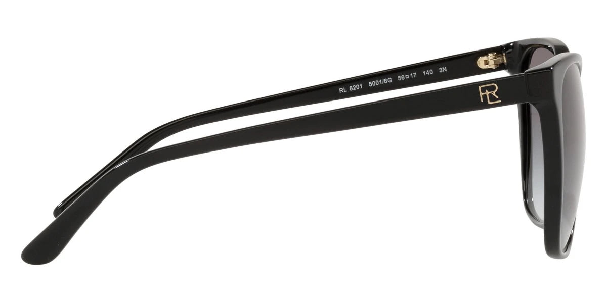 RALPH LAUREN RL8201 50018G 56 - Shiny Black / Gradient Gray