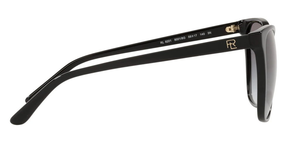 RALPH LAUREN RL8201 50018G 56 - Shiny Black / Gradient Gray