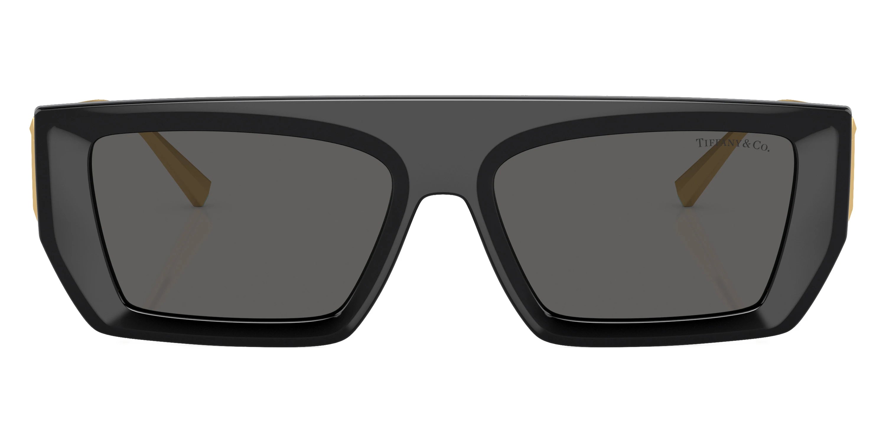 TIFFANY TF4214U 8001S4 54 - Black/Yellow Gold / Dark Gray