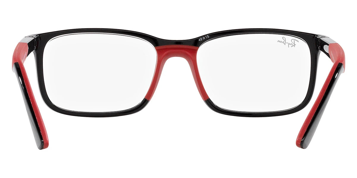 Ray-Ban RY1621 3928 47 - Black on Red