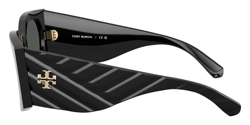 Tory Burch TY7221U 170987 56 - Black / Dark Gray
