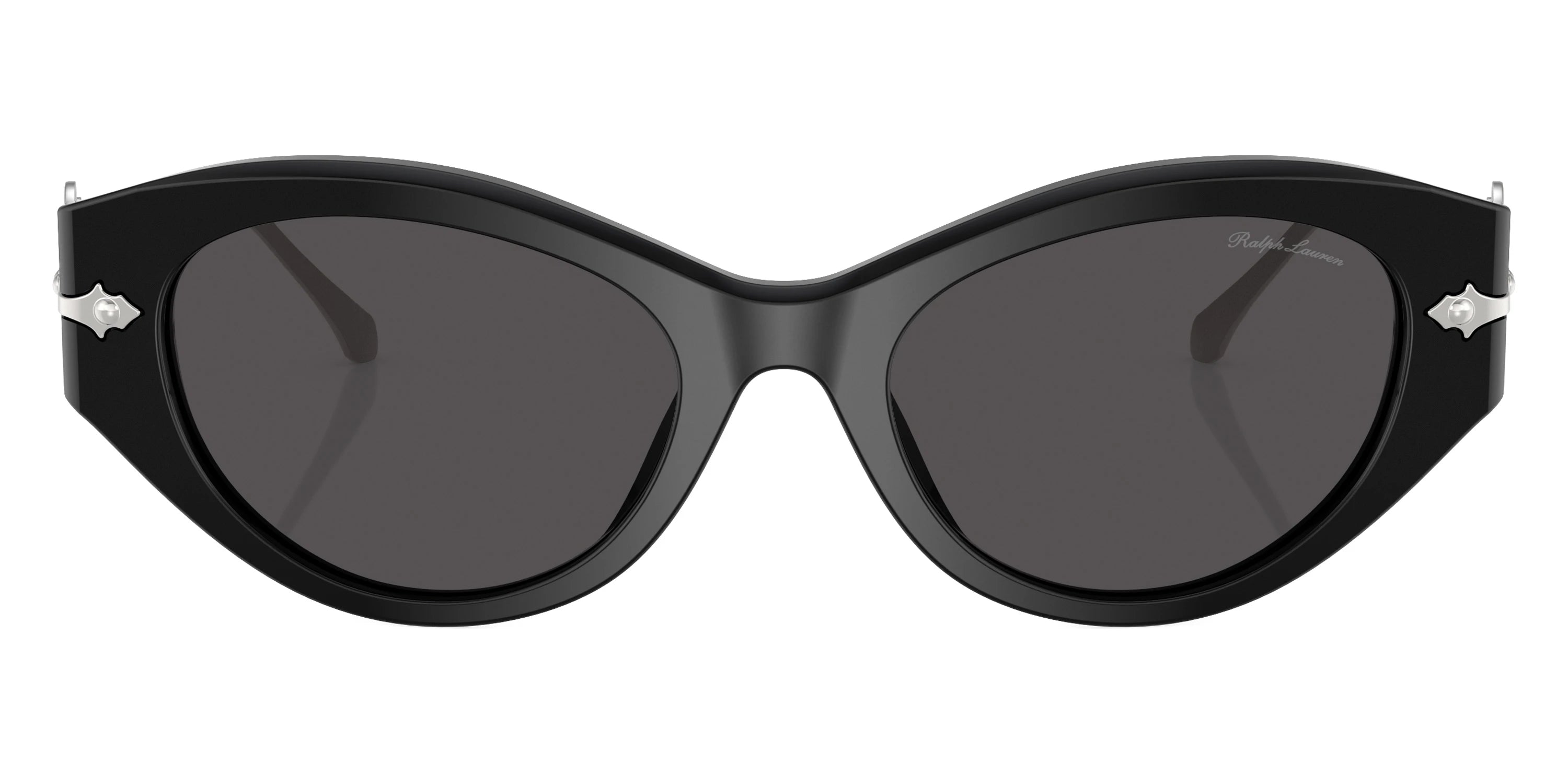 RALPH LAUREN RL8227U 500187 52 - Black/Shiny Silver / Dark Gray