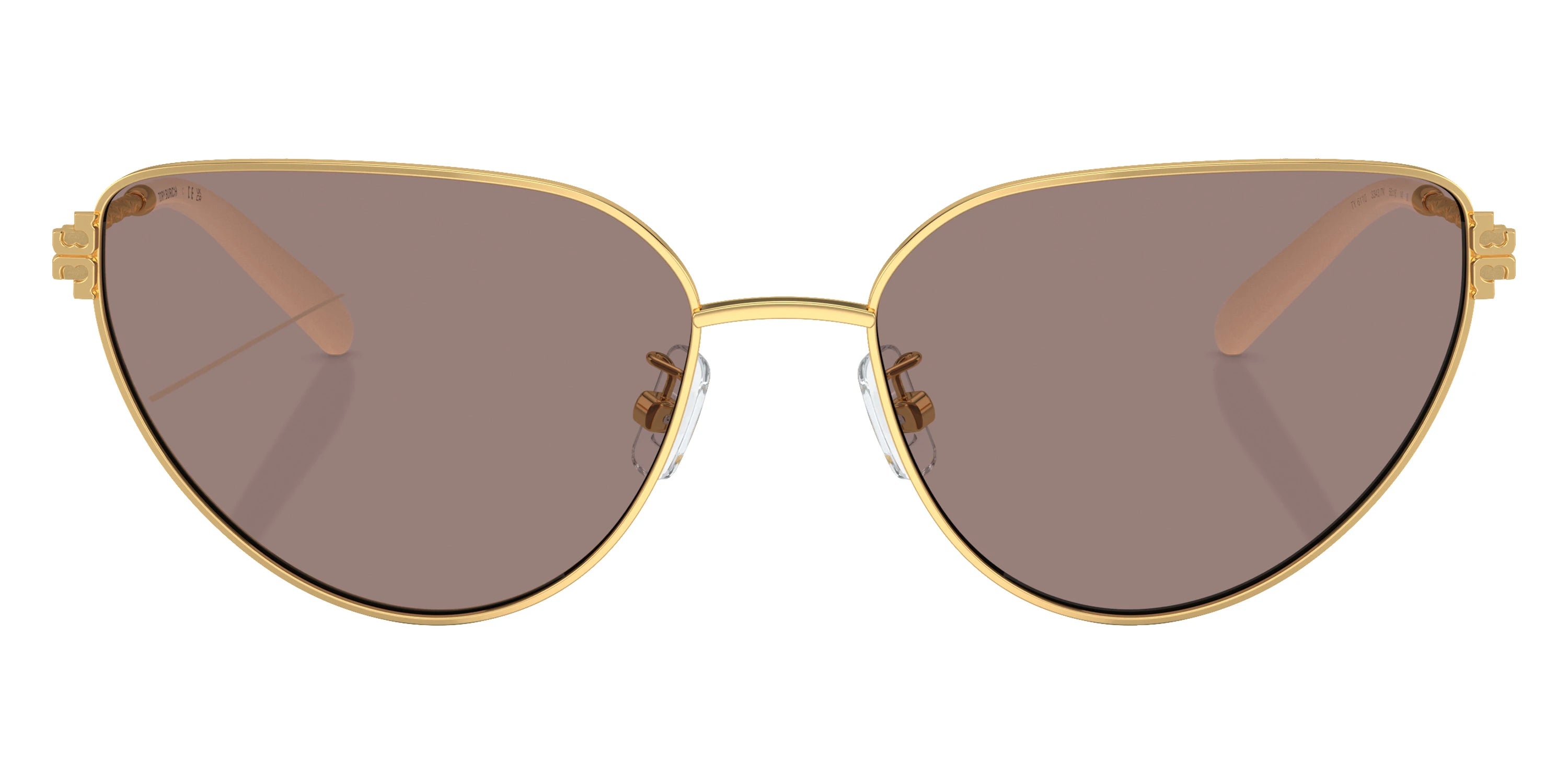 Tory Burch TY6110 33437N 56 - Gold / Light Purple and Brown Mirrored