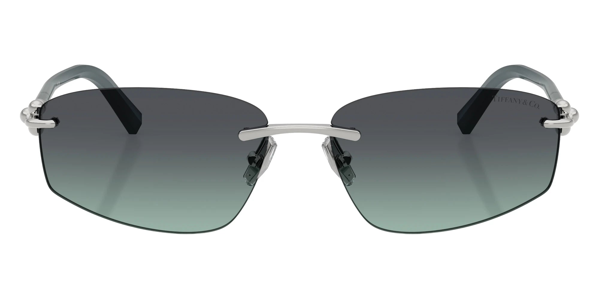 TIFFANY TF3114 60012G 59 - Silver / Azure/Dark Gray