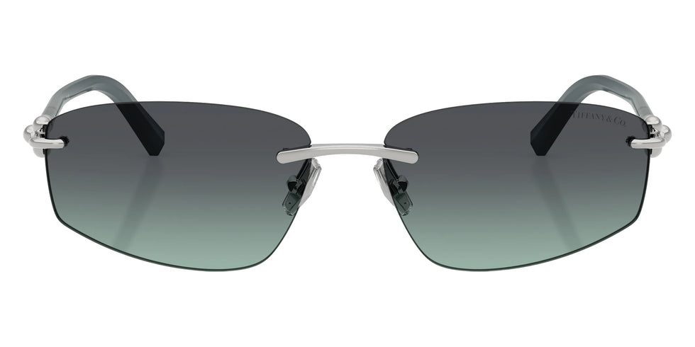 TIFFANY TF3114 60012G 59 - Silver / Azure/Dark Gray