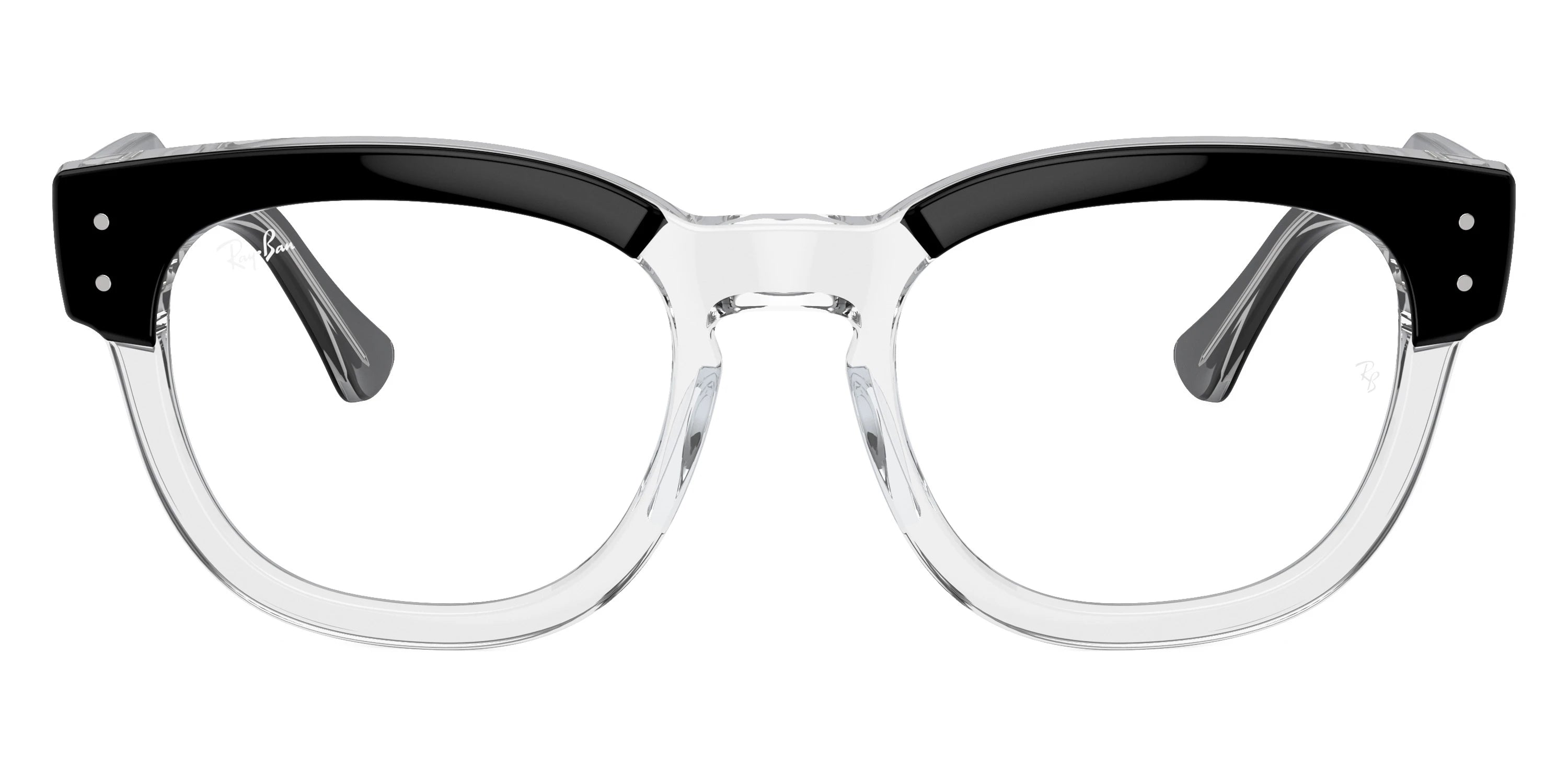 Ray-Ban RX0298VF 2034 50 - Black on Transparent