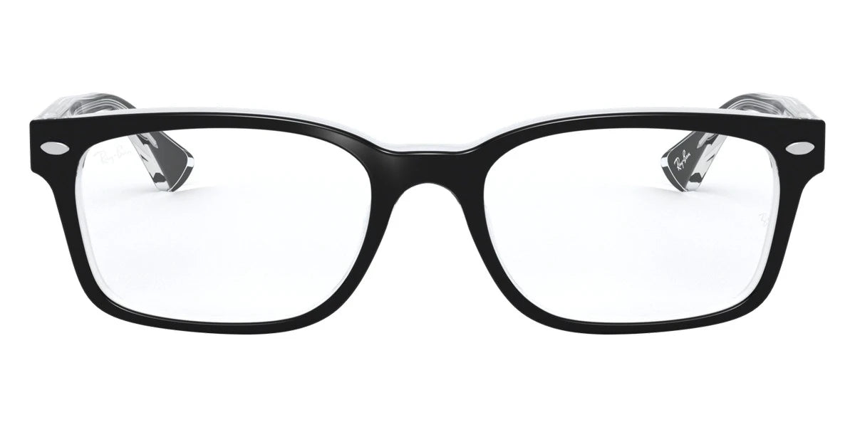 Ray-Ban RX5286 2034 51 - Black On Transparent