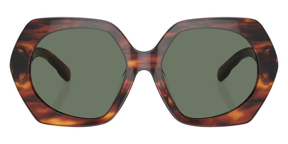 Tory Burch TY7195F 19553H 57 - Dark Wood / Dark Green