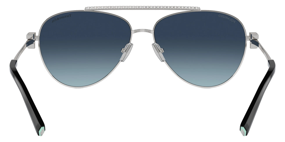 TIFFANY TF3101B 60014U 59 - Silver / Azure Gradient Dark Blue Polarized