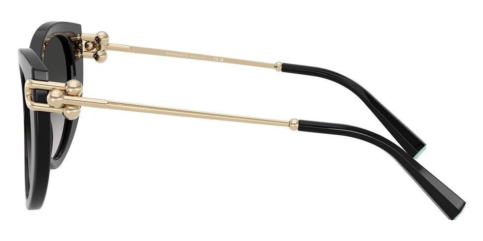 TIFFANY TF4232 80013C 53 - Black/Pale Gold / Gray Gradient