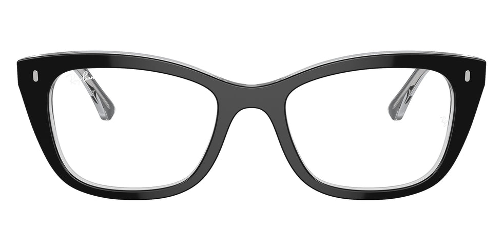 Ray-Ban RX5433 2034 50 - Black on Transparent