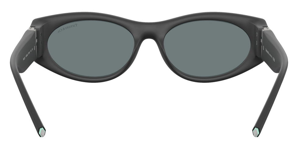 TIFFANY TF4222U 84136G 55 - Black Rubberized / Gray Mirrored Black