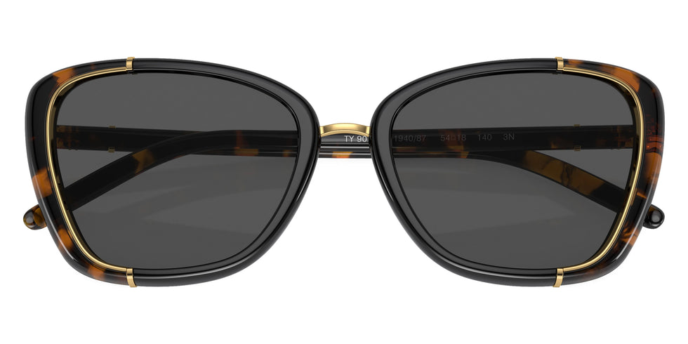 Tory Burch TY9074U 194087 54 - Dark Tortoise/Black / Dark Gray