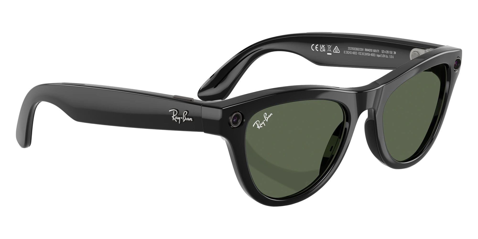 Ray-Ban RW4010 601/71 52 - Black / G-15 Green