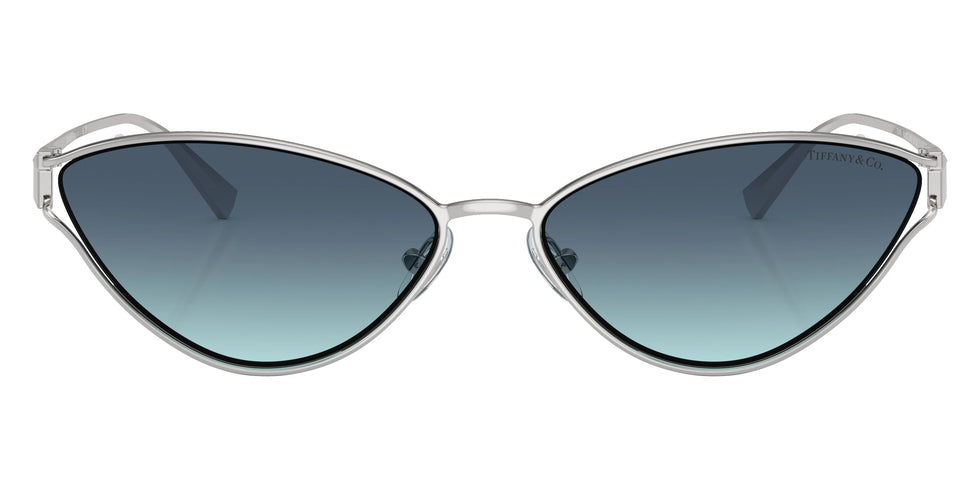 TIFFANY TF3095 60019S 61 - Silver / Azure Gradient Blue