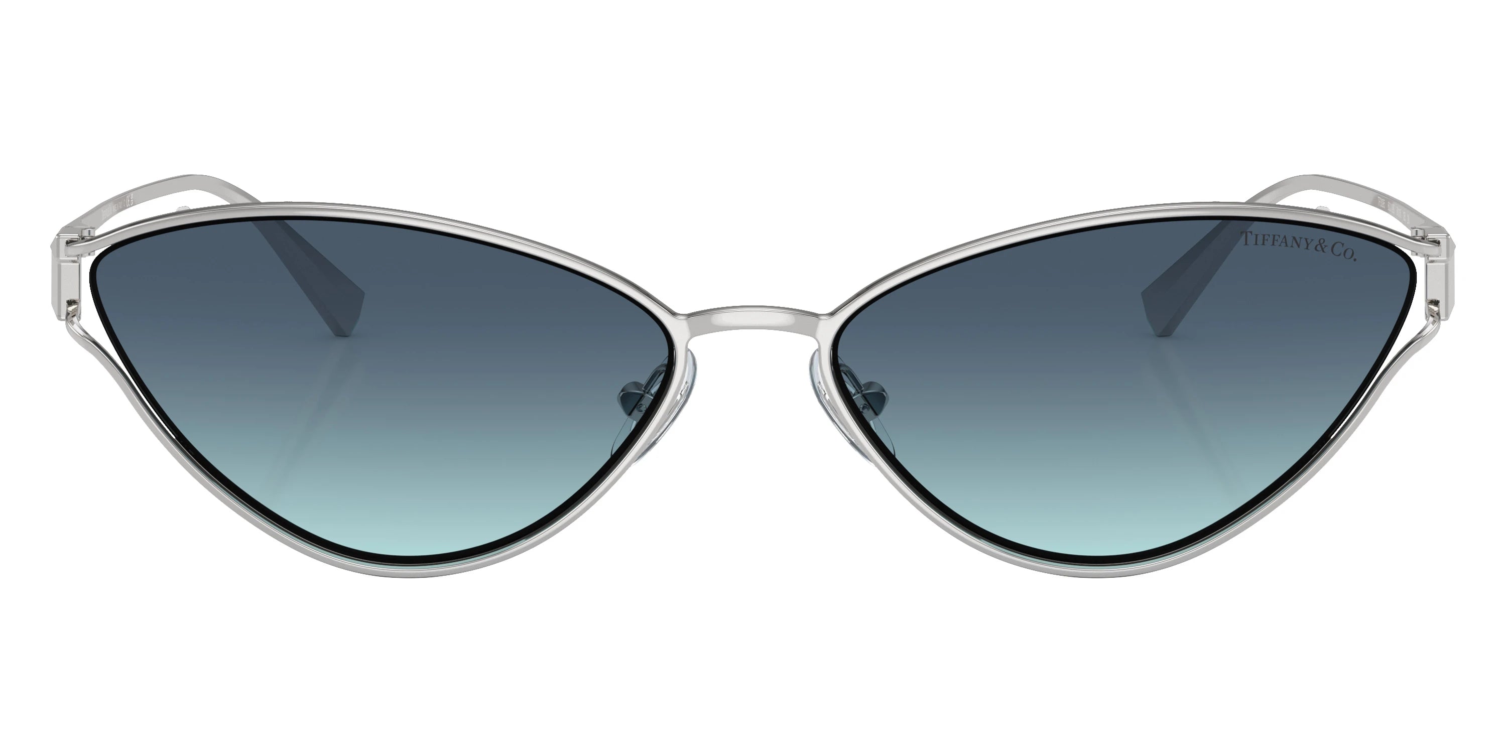 TIFFANY TF3095 60019S 61 - Silver / Azure Gradient Blue