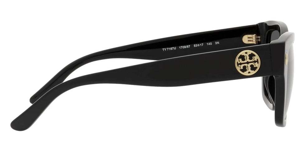 Tory Burch TY7167U 170987 53 - Black / Gray Solid