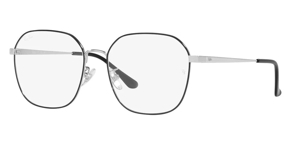 Ray-Ban RX6490D 2983 56 - Black on Silver
