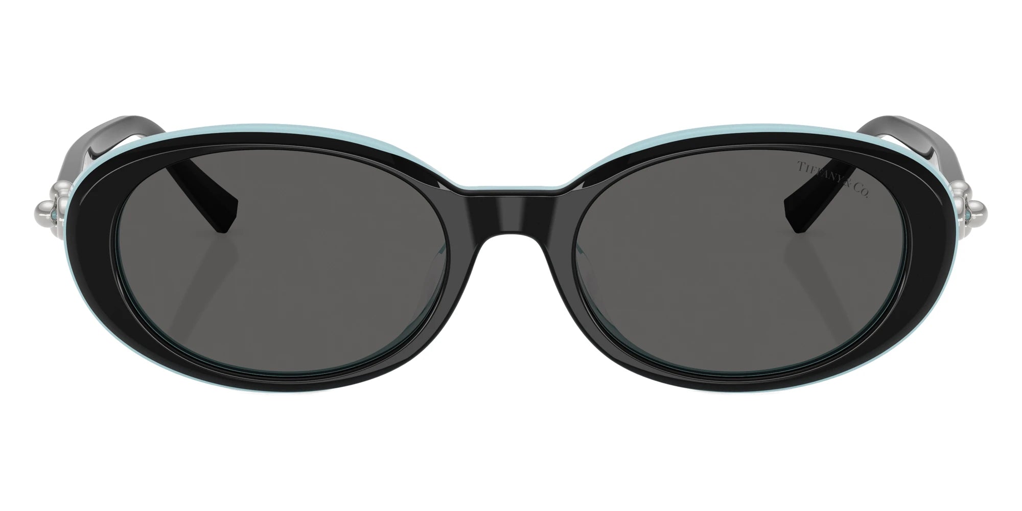 TIFFANY TF4242D 8055S4 54 - Black on Tiffany Blue / Dark Gray