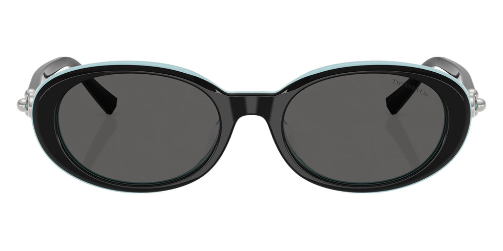 TIFFANY TF4242D 8055S4 54 - Black on Tiffany Blue / Dark Gray