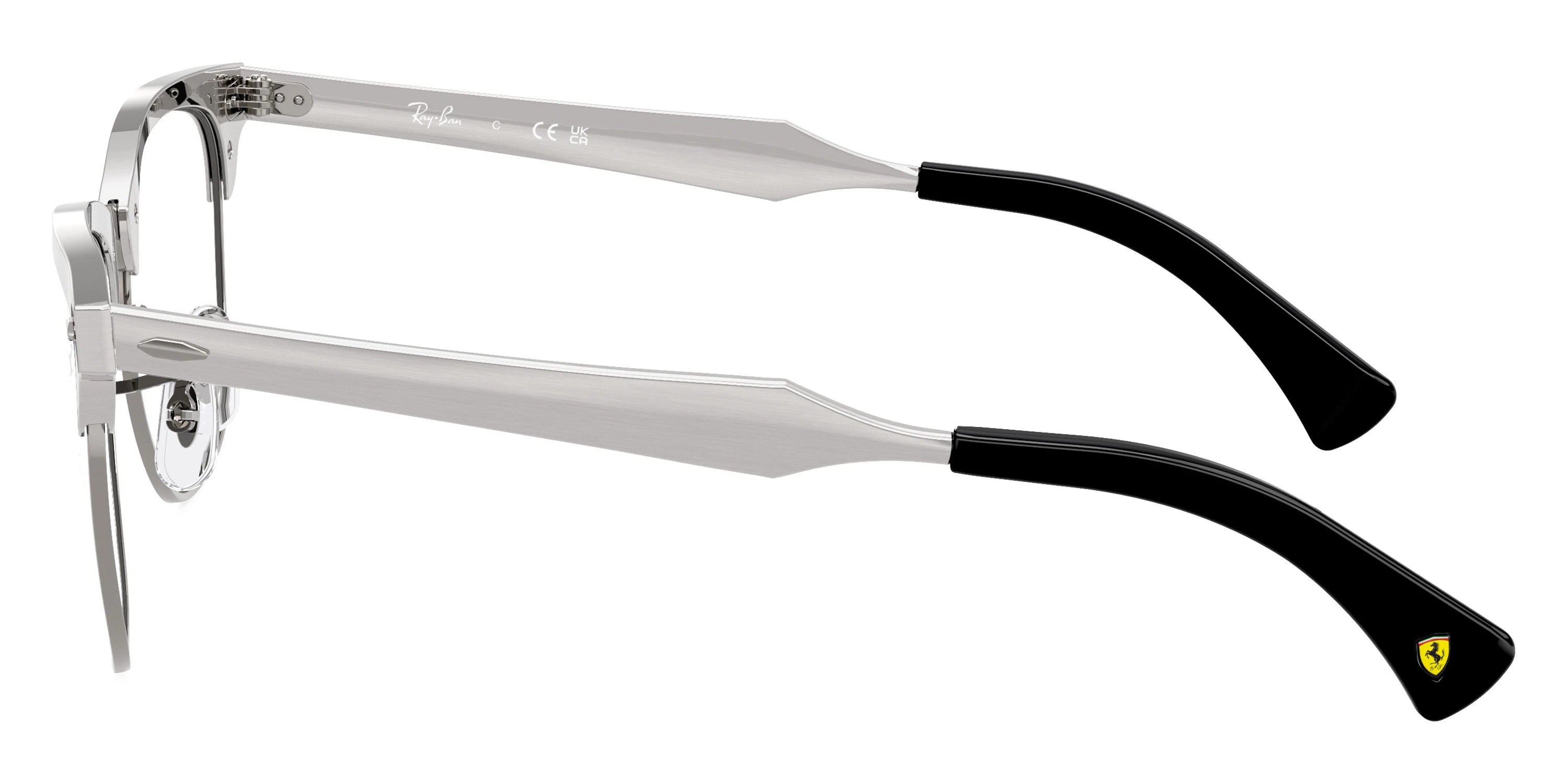 Ray-Ban RX3807VM F106 51 - Brushed Silver on Gunmetal