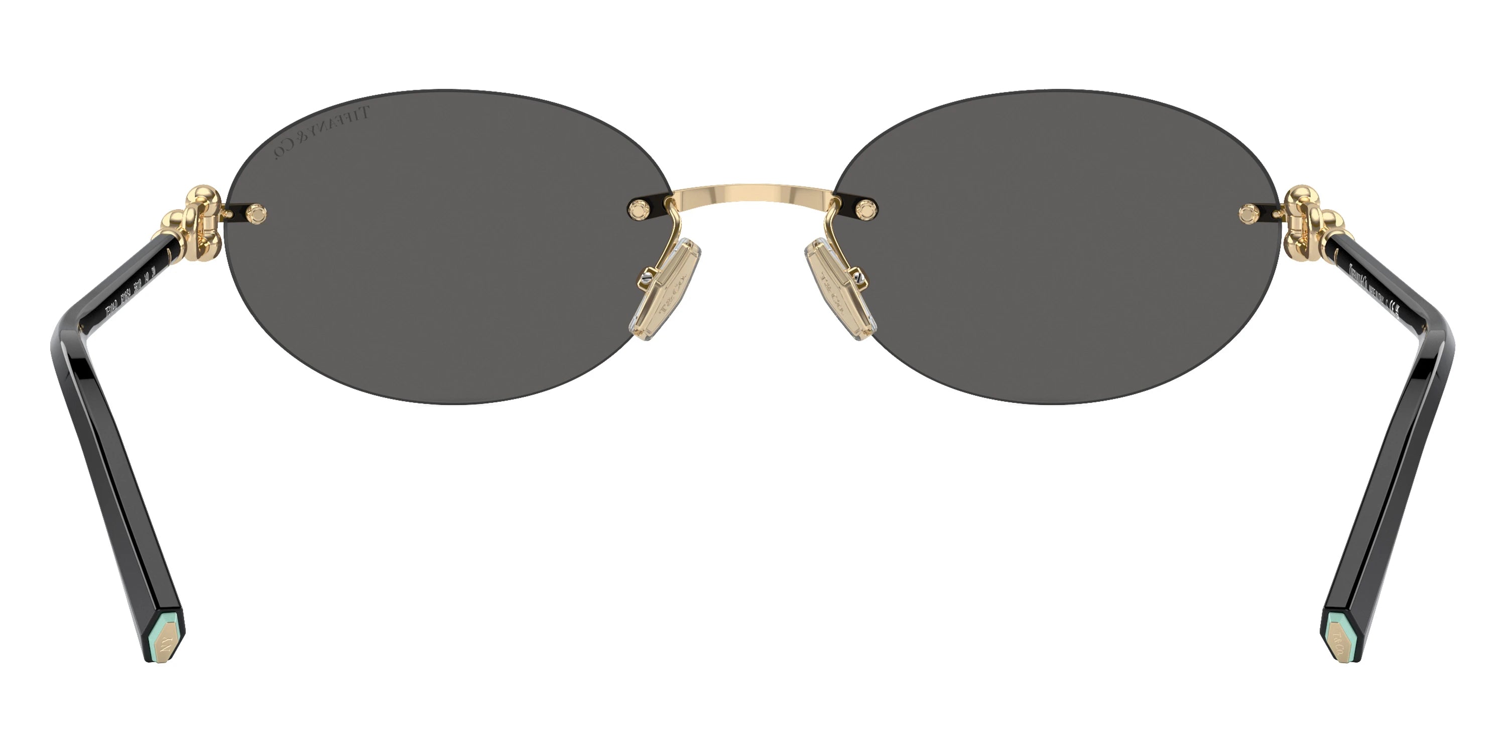 TIFFANY TF3104D 6216S4 56 - Pale Gold/Black / Dark Gray