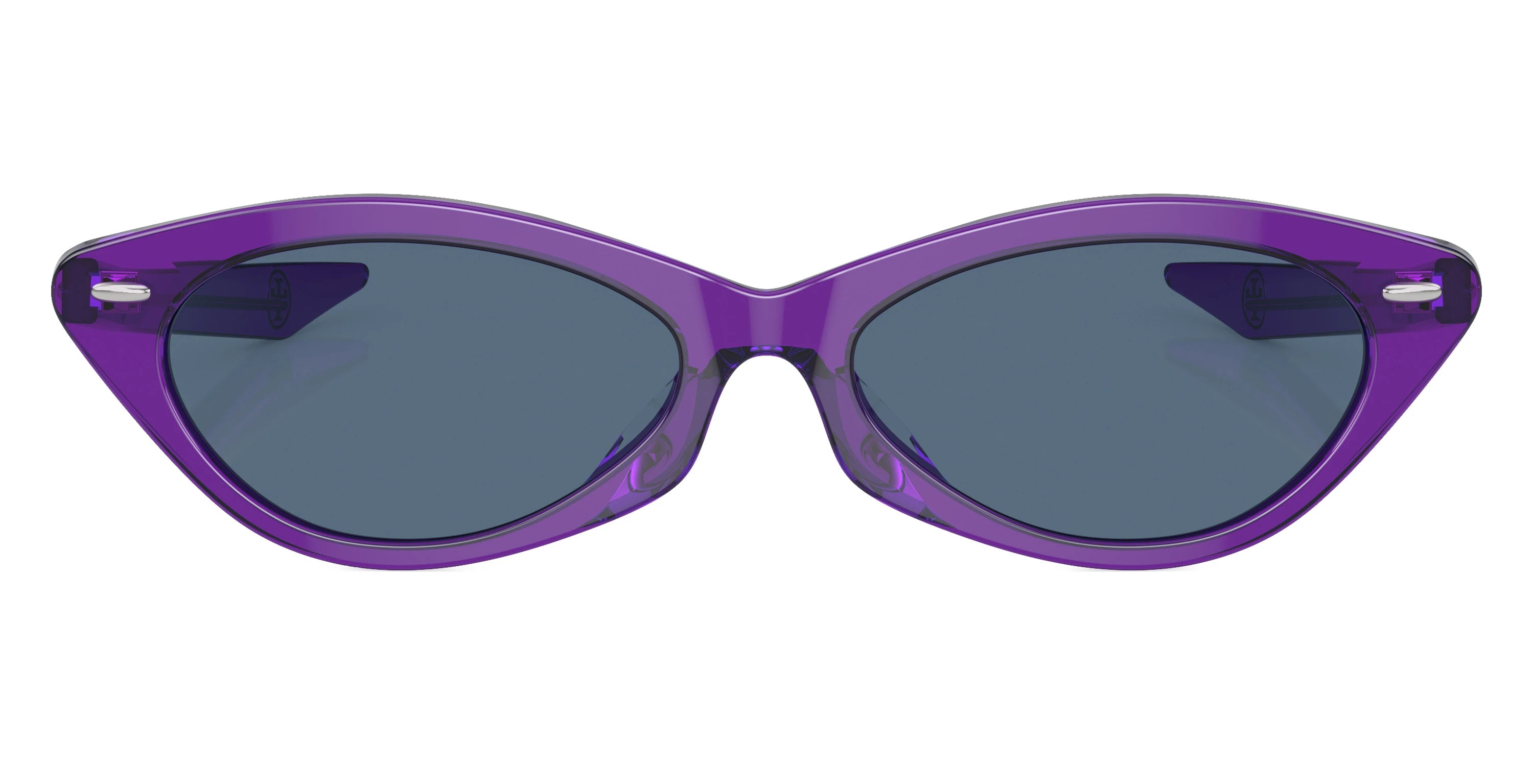 Tory Burch TY7197U 193580 53 - Transparent Purple / Dark Blue