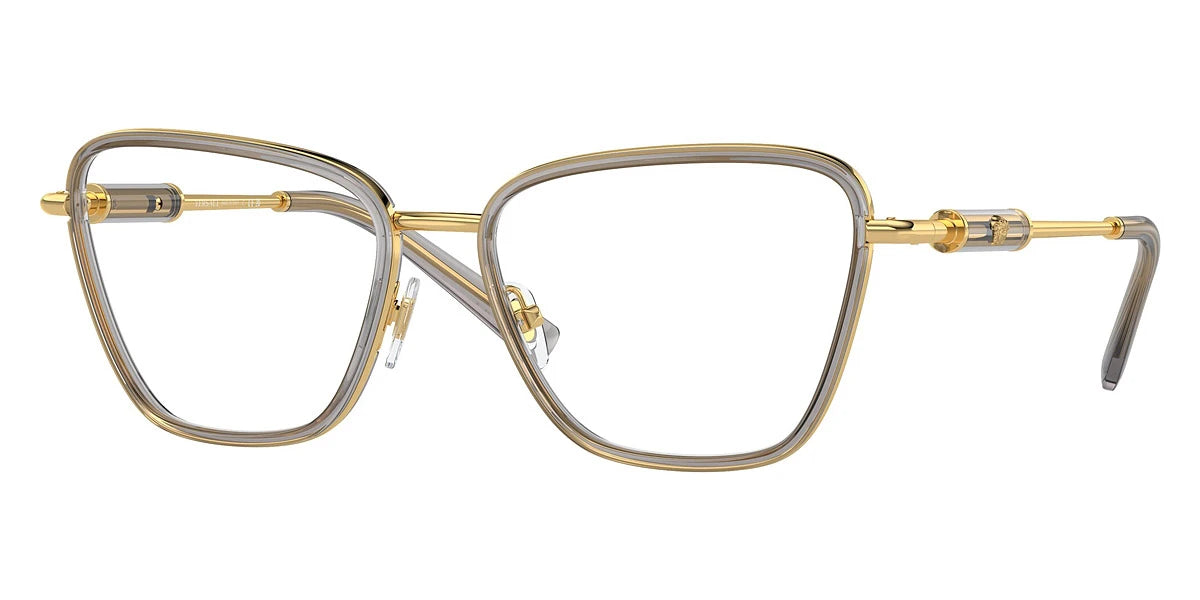 VERSACE VE1292 1506 54 - Gray Transparent/Gold