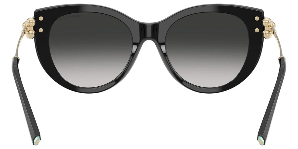 TIFFANY TF4232F 80013C 53 - Black/Pale Gold / Gray Gradient