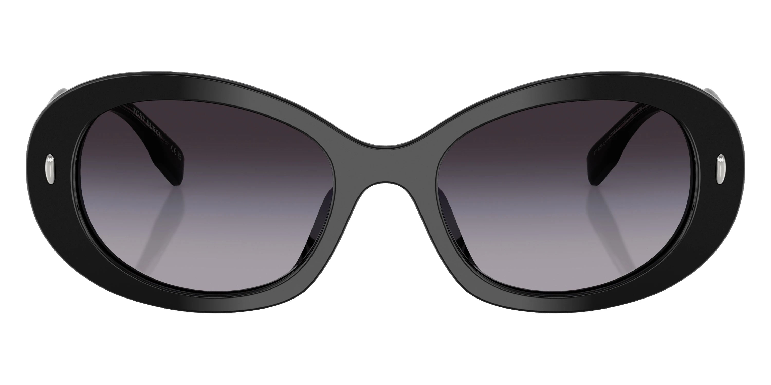 Tory Burch TY7214U 17098G 53 - Black/Black Crystal / Gray Gradient