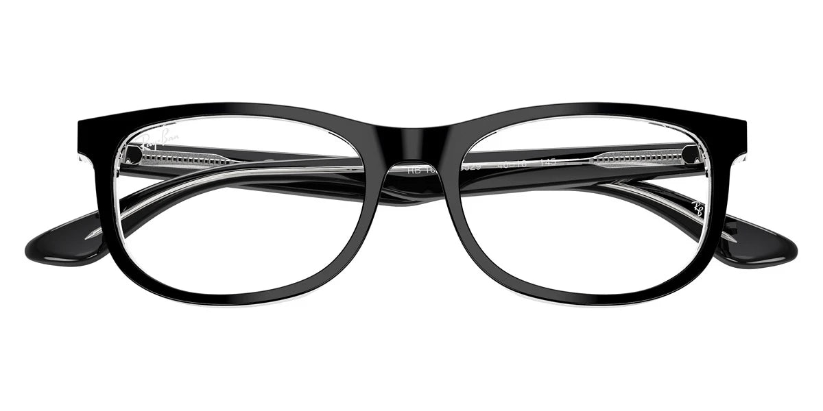 Ray-Ban RY1642 3529 46 - Black on Transparent