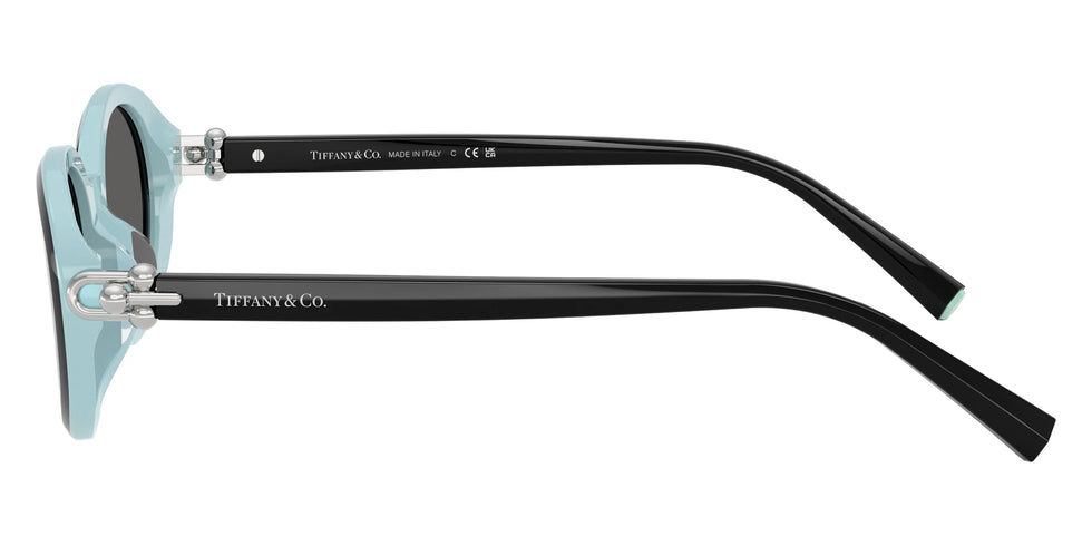 TIFFANY TF4242D 8055S4 54 - Black on Tiffany Blue / Dark Gray