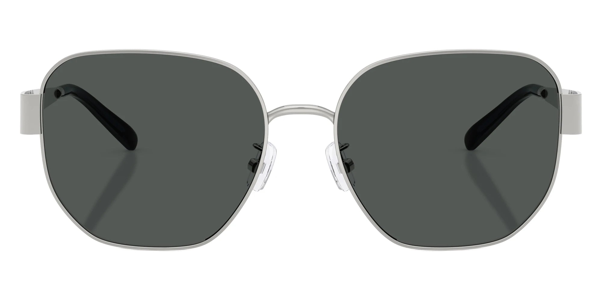 Tory Burch TY6117 327487 56 - Silver / Dark Gray