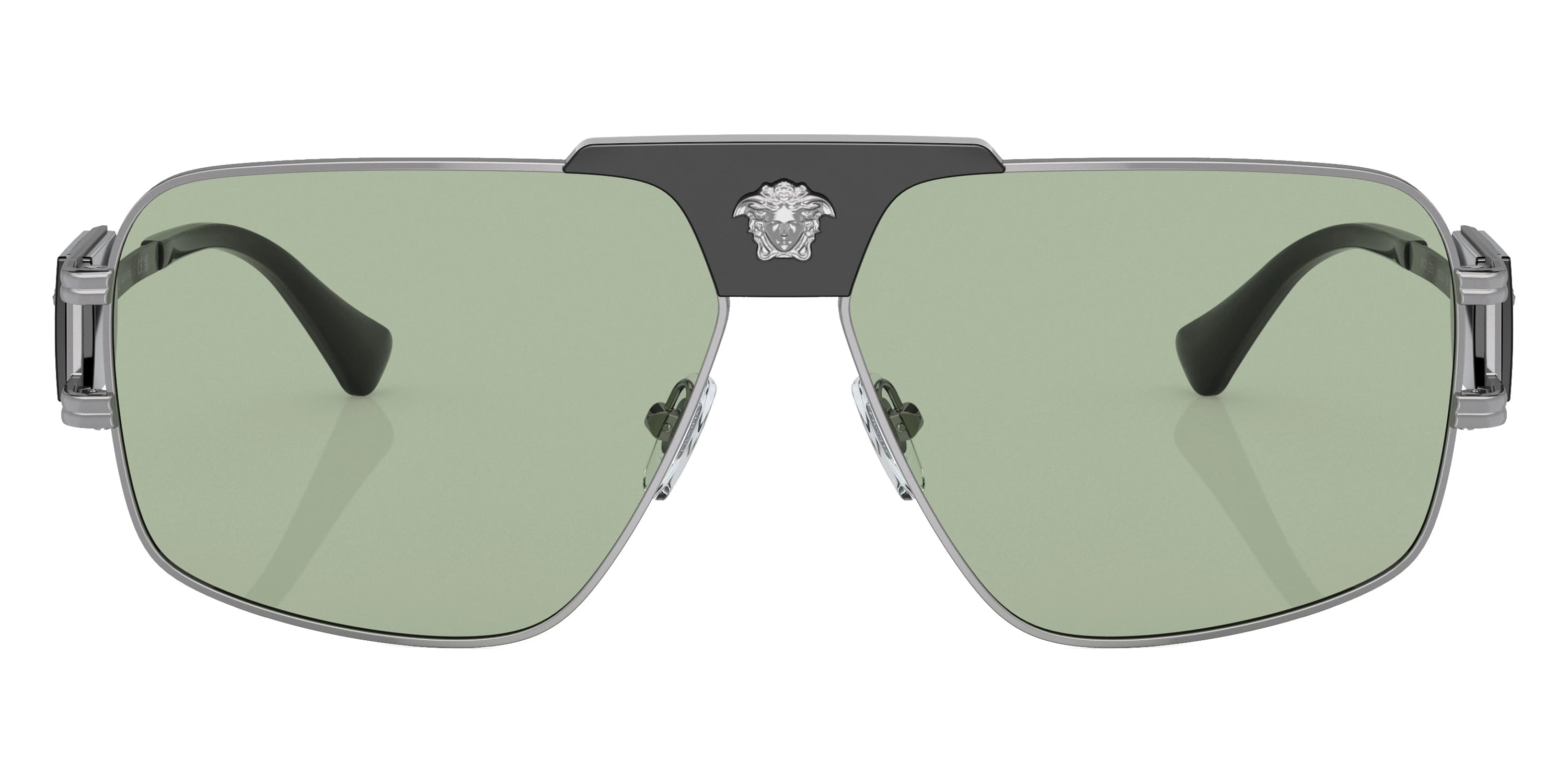 VERSACE VE2251 1001/2 63 - Gunmetal / Green