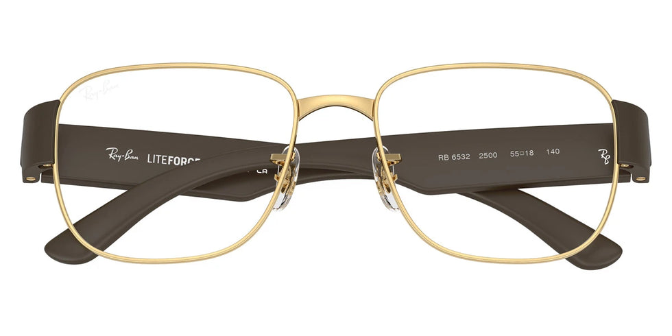 Ray-Ban RX6532 2500 53 - Arista Gold/Sand Brown