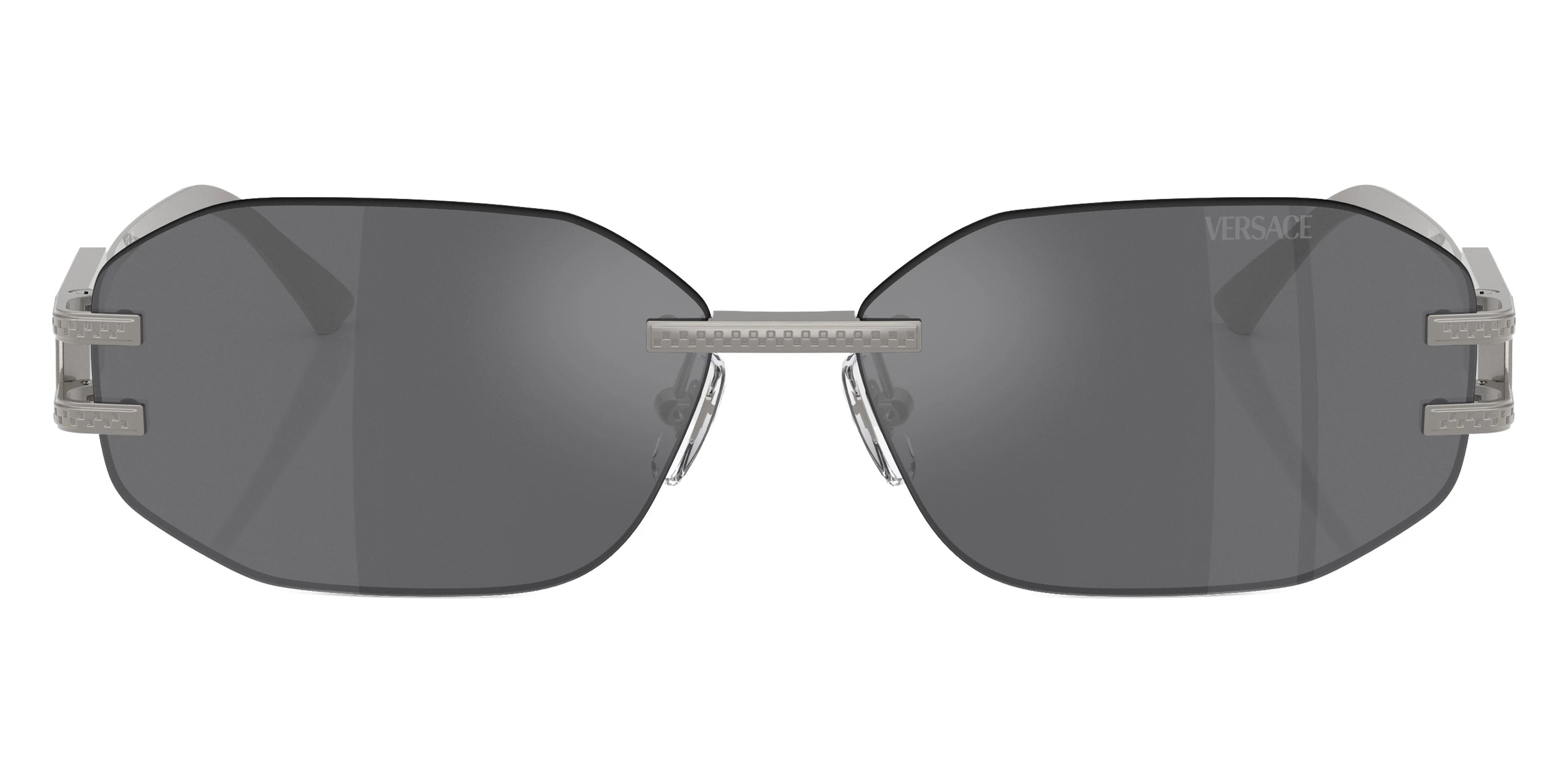 VERSACE VE2274 10016G 58 - Gunmetal / Gray Mirrored Silver