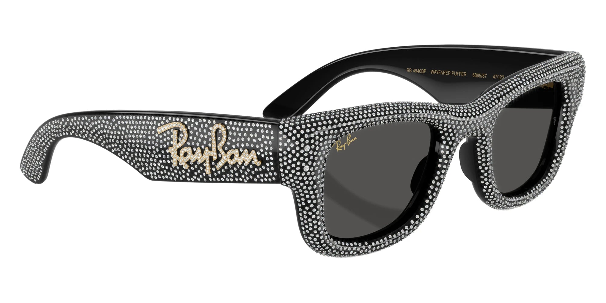 Ray-Ban - RB4940BP Wayfarer Puffer Crystal Pave Edition