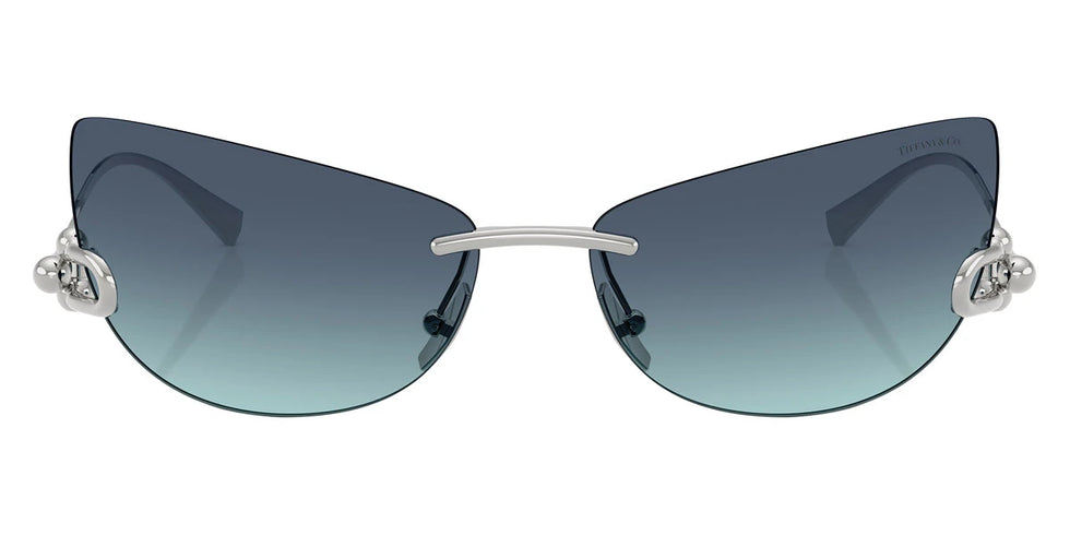 TIFFANY TF3112K 62139S 72 - Silver Gold Plated / Azure Gradient Blue