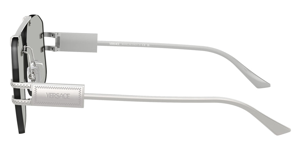 VERSACE VE2275 10008V 60 - Silver / Clear Mirrored Silver 80