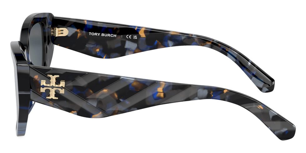 Tory Burch TY7196U 195787 53 - Blue Tortoise / Dark Gray